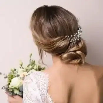 At-home Bridal Hair Services