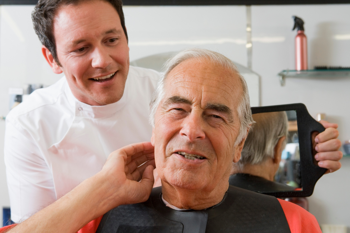 Hair care for Seniors with dementia